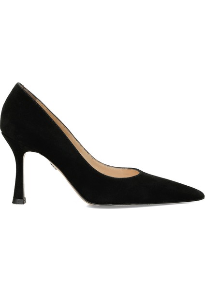 Rovaso 5fx Siyah Kadın Topuklu Ayakkabı