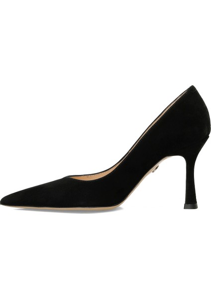 Rovaso 5fx Siyah Kadın Topuklu Ayakkabı