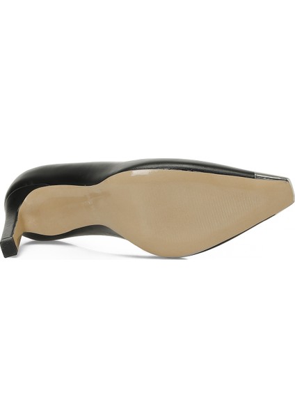 Harve 4pr Siyah Kadın Topuklu Ayakkabı