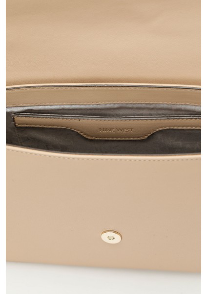 PERLETOA 5FX Bej Kadın Omuz Çantası