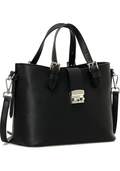 ALBENGA 5FX Siyah Kadın El Çantası