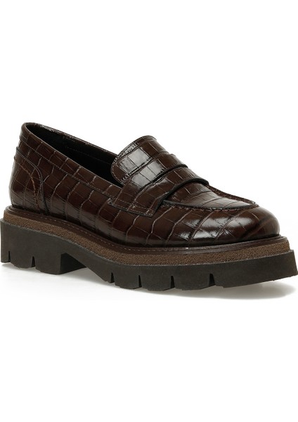 Rozel 5pr Kahverengi Kadın Loafer