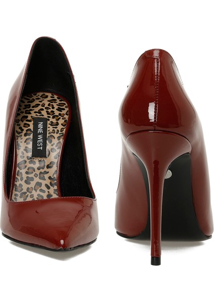 Rovar5 5pr Bordo Kadın Topuklu Ayakkabı