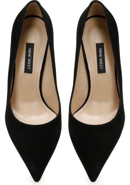 Rovasso 5pr Siyah Kadın Topuklu Ayakkabı