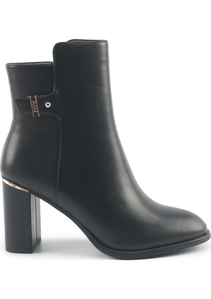 Olıvıer 5pr Siyah Kadın Topuklu Bot