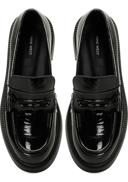 Lunler 5fx Siyah Kadın Loafer