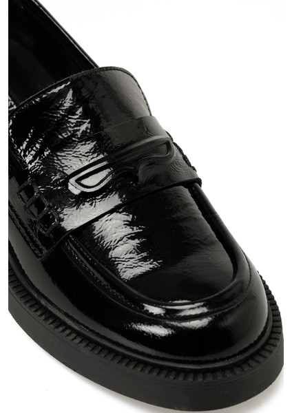 Lunler 5fx Siyah Kadın Loafer