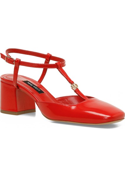 Rıvasa 5fx Kırmızı Kadın Topuklu Ayakkabı