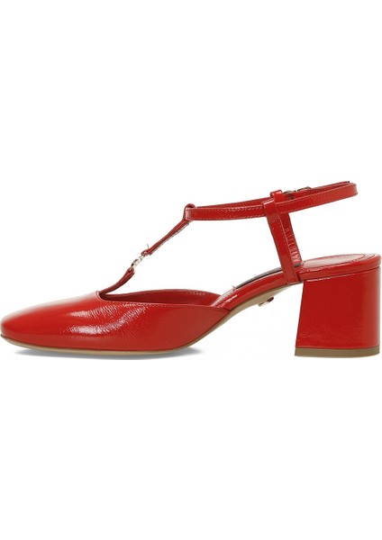 Rıvasa 5fx Kırmızı Kadın Topuklu Ayakkabı