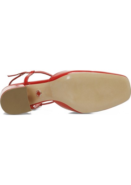 Rıvasa 5fx Kırmızı Kadın Topuklu Ayakkabı