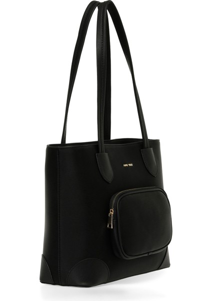 Mınıereshoulder 5fx 5fx Siyah Kadın Omuz Çantası