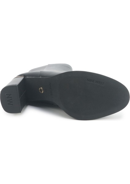 Olga 5pr Siyah Kadın Topuklu Bot