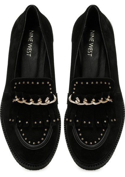 Umarro 5pr Siyah Kadın Loafer
