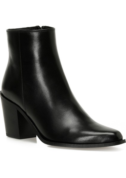 Venıze 5pr Siyah Kadın Kovboy Bot