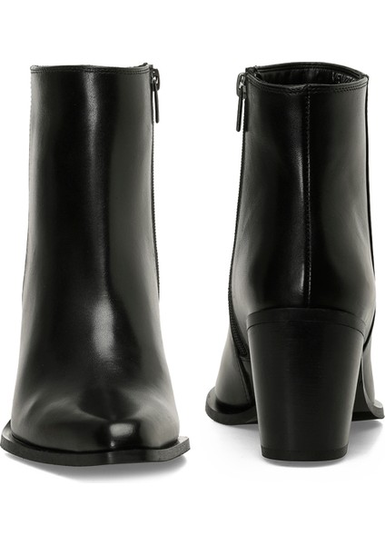 Venıze 5pr Siyah Kadın Kovboy Bot