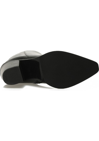 Venıze 5pr Siyah Kadın Kovboy Bot