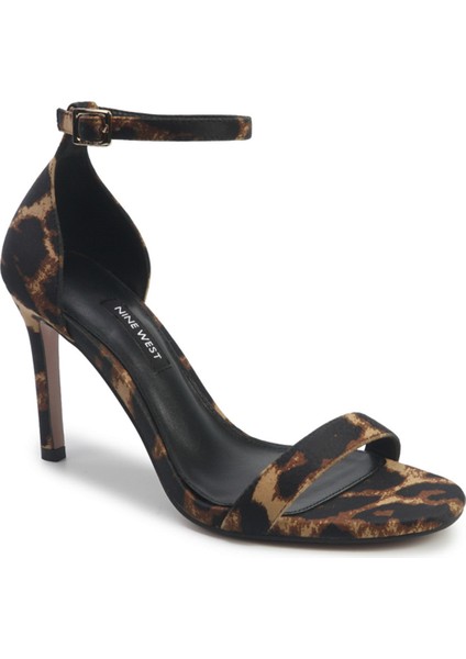 Isla3 5pr Leopar Kadın Topuklu Sandalet