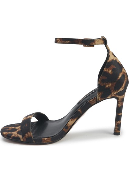 Isla3 5pr Leopar Kadın Topuklu Sandalet