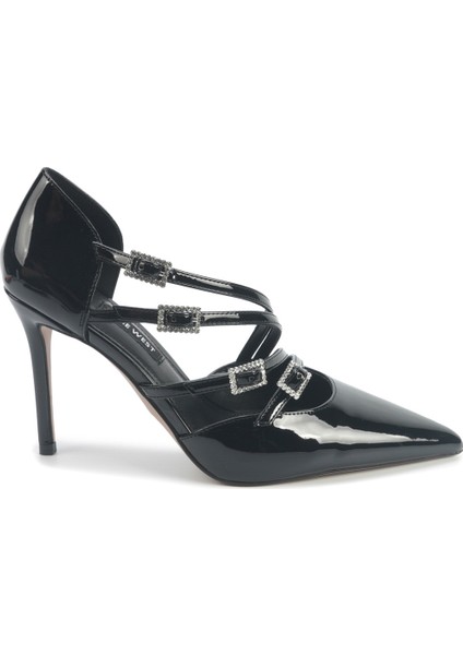 Julınt 5pr Siyah Kadın Topuklu Ayakkabı