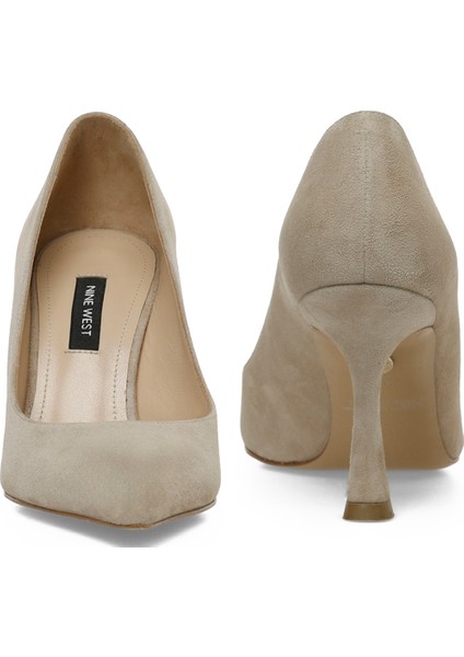 Rovaso 5pr Kum Kadın Topuklu Ayakkabı