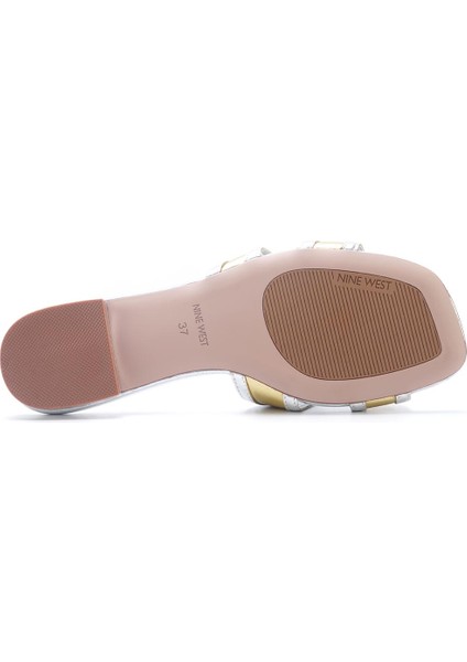 Melanıa 5fx Altın Kadın Düz Terlik