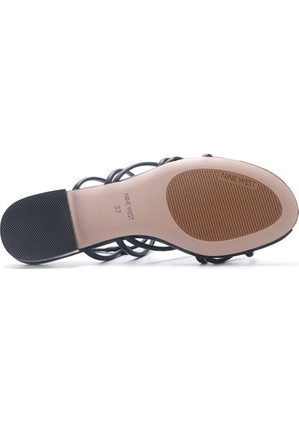 MARCELA 5FX Siyah Kadın Düz Sandalet