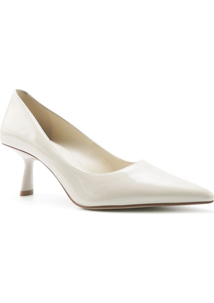 Tumar 5fx Beyaz Kadın Topuklu Ayakkabı