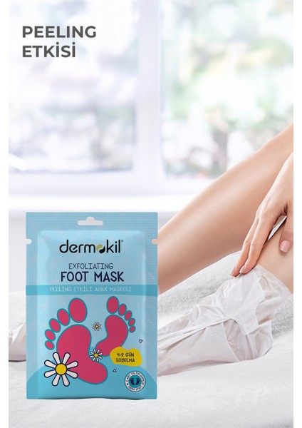 Peeling Etkili (Soyulabilir) Ayak Maskesi 30 ml 2'li Set