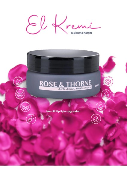 Vegan El Bakım Kremi 50 ml Argan Yağı ve Hyalüronik Asit İçeren Yoğun Nemlendirici Doğal Formül