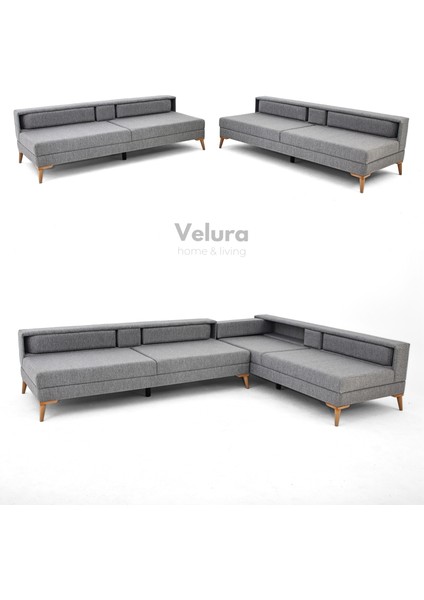 Zeri Yataklı Puzzle Modüler Köşe Koltuk Takımı & Köşe Takımı & Keten Koltuk Takımı indirimleri