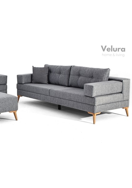 Zeri Modüler Koltuk & Kanepe - Koyu Gri