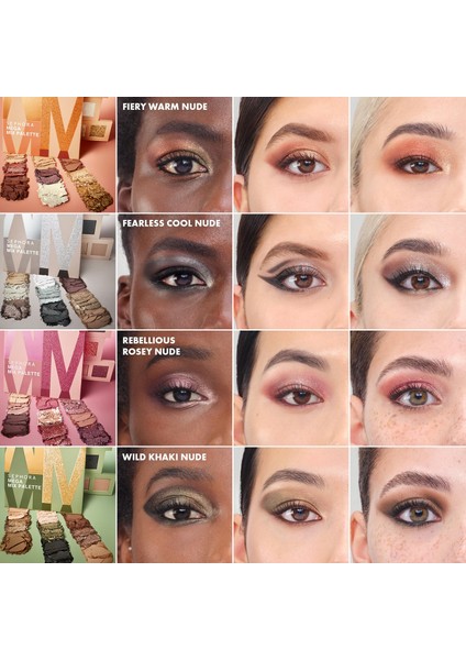 Mega Mix Palette - Mega Far Paleti Fearless Cool Nude (7,02 g) fiyatları