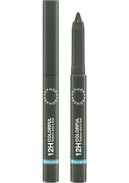 12H Colorful – Göz Farı & Kalemi 16 Army Green Matte (1,40 g)