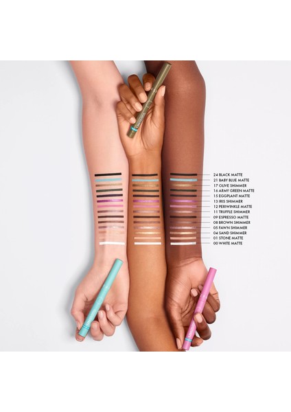 12H Colorful – Göz Farı & Kalemi 16 Army Green Matte (1,40 g) modelleri