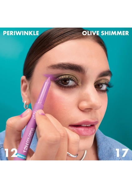 12H Colorful – Göz Farı & Kalemi 17 Olive Shimmer (1,40 g) fırsatları