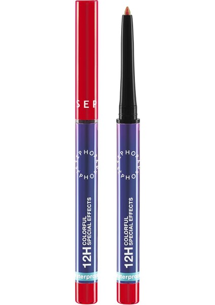 12H Colorful Special Effects - Çok Renkli Eyeliner 01 Red Solstice (0,20 g)