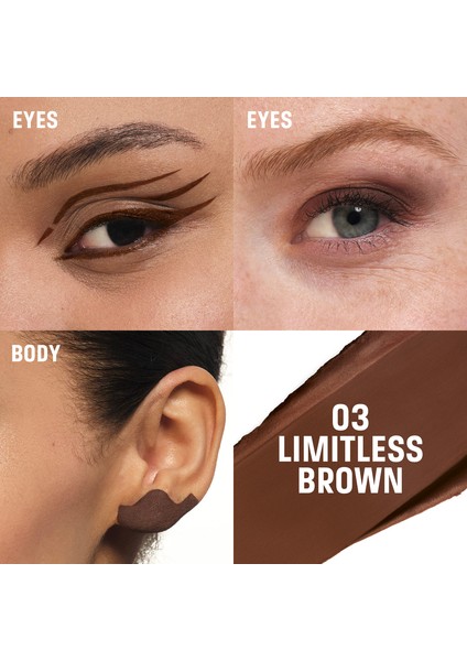 Artist Color Cream – Uzun Süre Kalıcı Krem Eyeliner 03 Limitless Brown (4 g) indirimleri