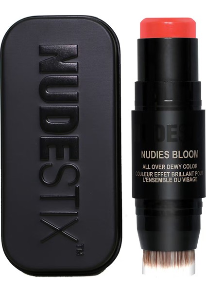 Nudies Bloom All-Over Dewy Color - Göz, Yanak ve Ruj Poppy Girl (7 g)