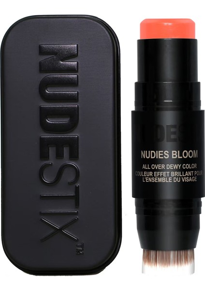 Nudies Bloom All-Over Dewy Color - Göz, Yanak ve Ruj Tiger Lily Queen (7 g)
