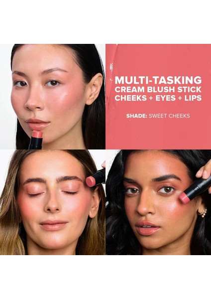 Nudies Bloom All-Over Dewy Color - Göz, Yanak ve Ruj Sweet Cheeks (7 g) fiyatları