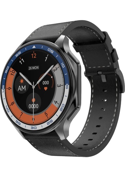 Wia Elite Akıllı Saat 46MM Amoled, Bt Arama, 4gb Hafıza, Sağlık ve Spor Modları, IP68, Sw-Wia Elite