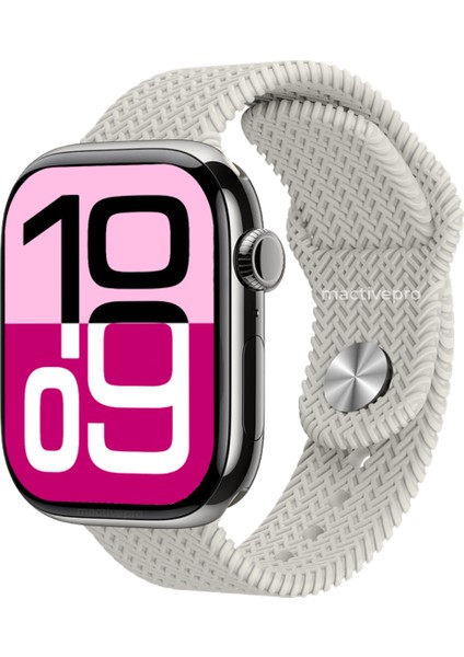 Watch HK11 Pro Max Amoled Akıllı Saat Kordon Tüm Akıllı Telefonlara Uyumlu Akıllı Saat Gümüş