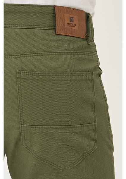 Erkek Haki Kanvas Slim Fit Dar Kesim %100 Pamuk 5 Cep Pantolon modelleri