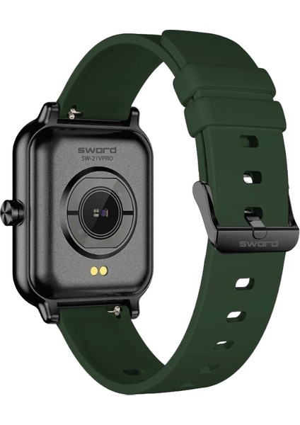 Career Akıllı Saat Bildirim,kalp Atış,uyku Takibi,spor,sağlık, Ios&android Uyumlu 44MM IP67 Uzun Pil Ömrü Türkçe Menü SW-21V
