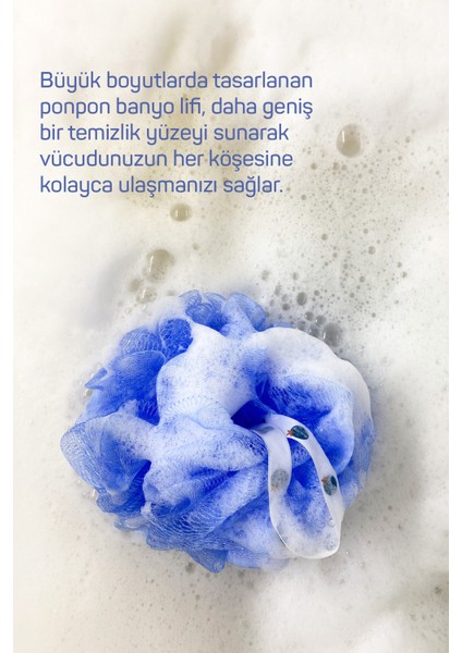 Banyo Lifi Seti 6 Adet BPA ve Ftalat İçermeyen Çevre Dostu Tüm Cilt Tipleriyle Uyumlu