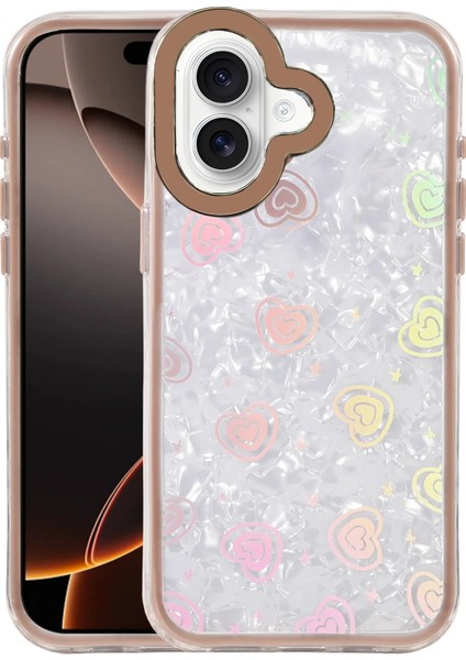 Apple iPhone 16 Astra Desenli Kapak – Slim, Zarif & Şık Tasarım, Modern Koruma - Çöl Titanyum indirimleri