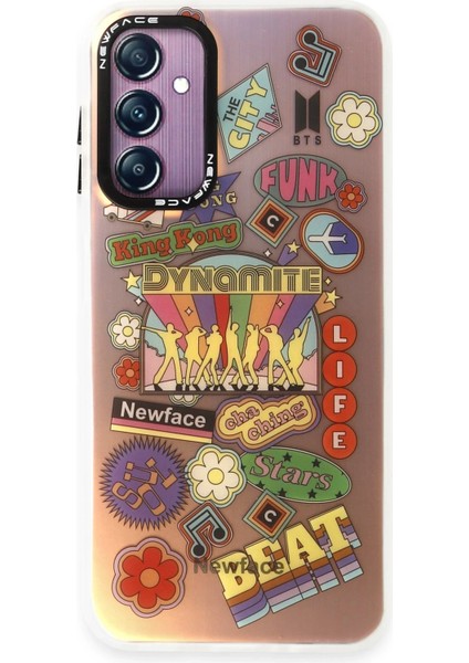 Samsung Galaxy A24 4g Premium Sticker Case (Stickerlı Kılıf) - Renkli Kawaii Y2K Tasarım - Desen - 14 fiyatları