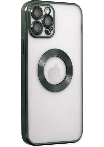 Apple iPhone 12 Pro Max Tavro Kapak – Renkli Çerçeve & Slim Stil - Köknar Yeşili fiyatları