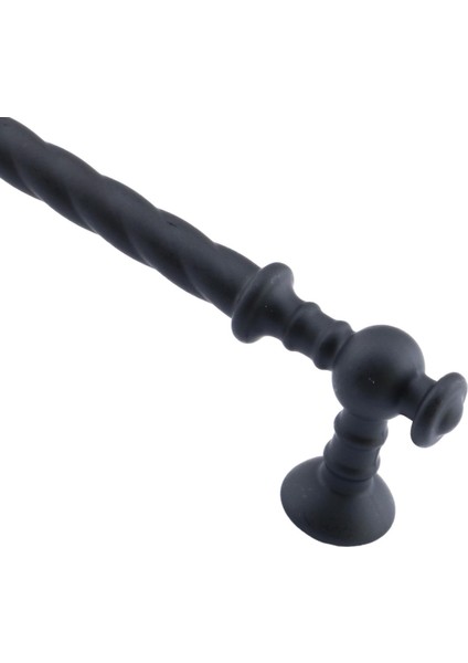 Mobilya Mutfak Dolabı Çekmece Dolap Kapak Kulpu Kulpları Kulbu (128 Mm-12.8 Cm) Mat Siyah Kulp indirimleri