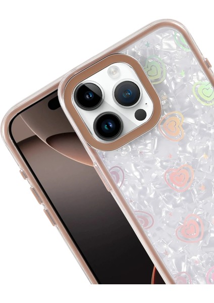 Apple iPhone 15 Pro Astra Desenli Kapak – Slim, Zarif & Şık Tasarım, Modern Koruma - Çöl Titanyum fiyatları